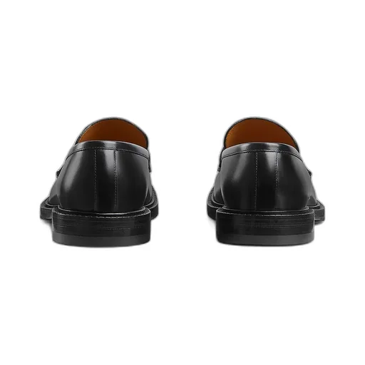 Loafer With Leather Web