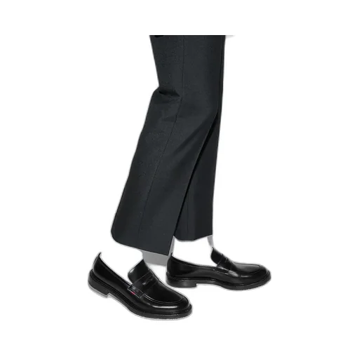 Loafer With Leather Web