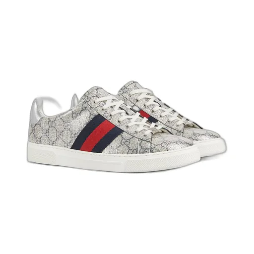 Gucci Ace Trainer With Web