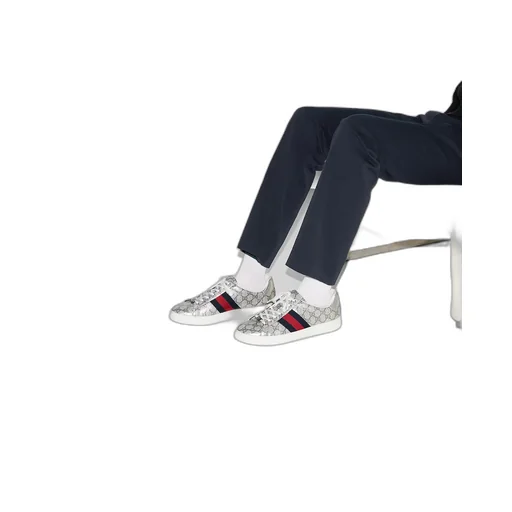 Gucci Ace Trainer With Web