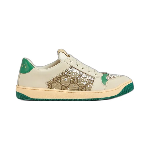 Gg Crystal Screener Sneaker