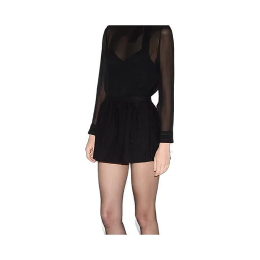 Wool Bouclé Mini Skirt