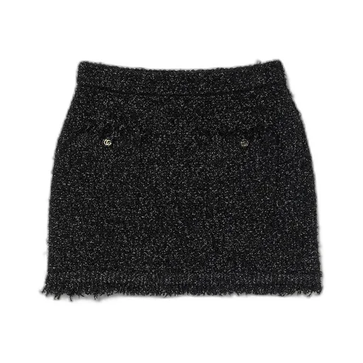 Lamé And Viscose Mini Skirt