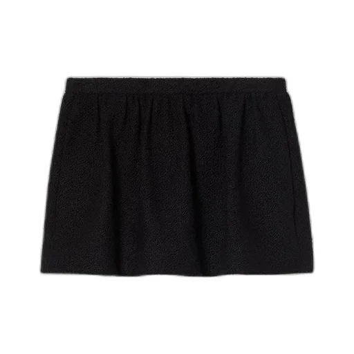 Wool Bouclé Mini Skirt