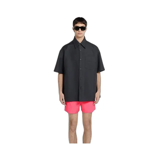Oversize Cotton Gabardine Shirt