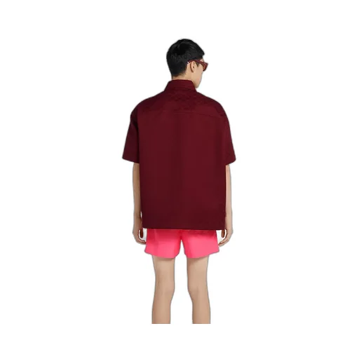 Oversize Gg Cotton Shirt