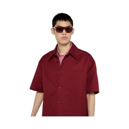 Oversize Gg Cotton Shirt