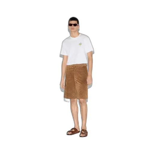 Gg Suede Shorts