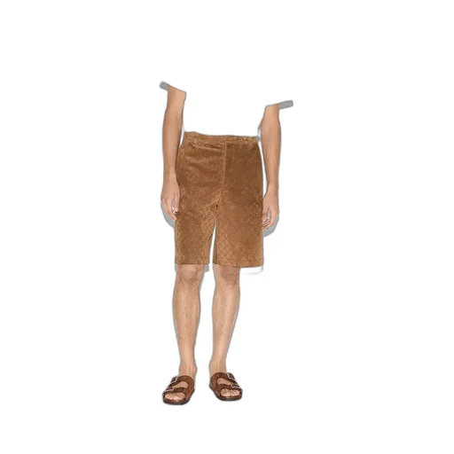 Gg Suede Shorts