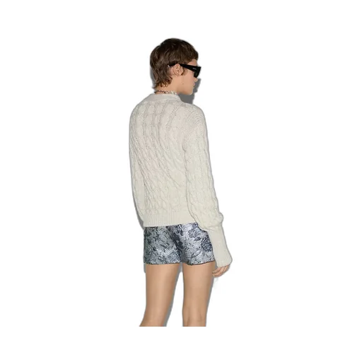 Braid Knit Cardigan