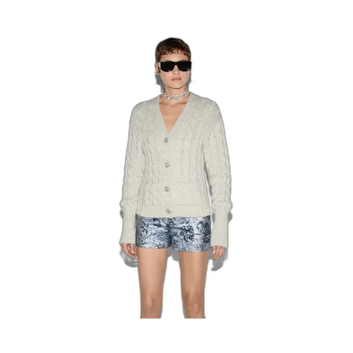 Braid Knit Cardigan