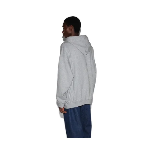 Embroidered Jersey Hooded Sweatshirt