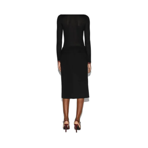 Wool CrÊPe Skirt