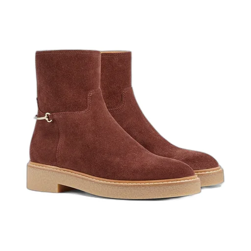 Slim Horsebit Ankle Boot
