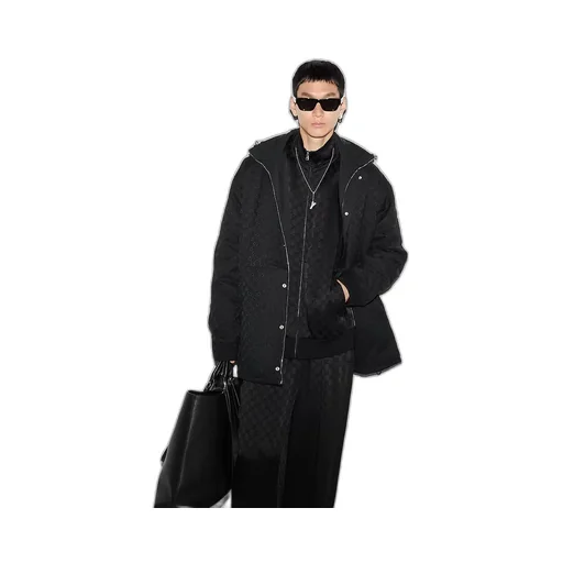 Gg Satin Zip Jacket
