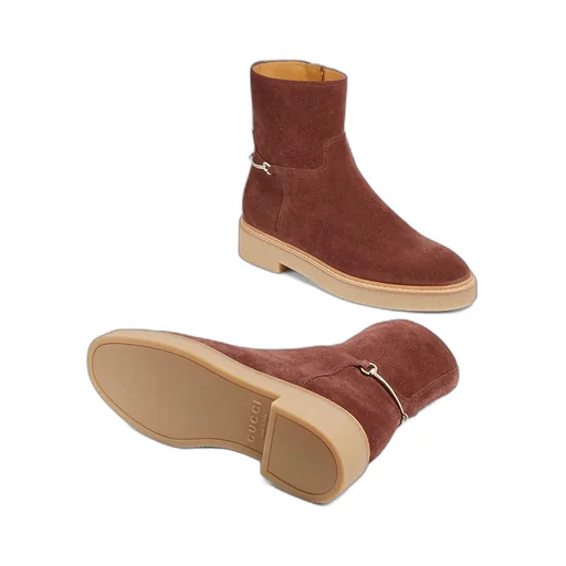 Slim Horsebit Ankle Boot