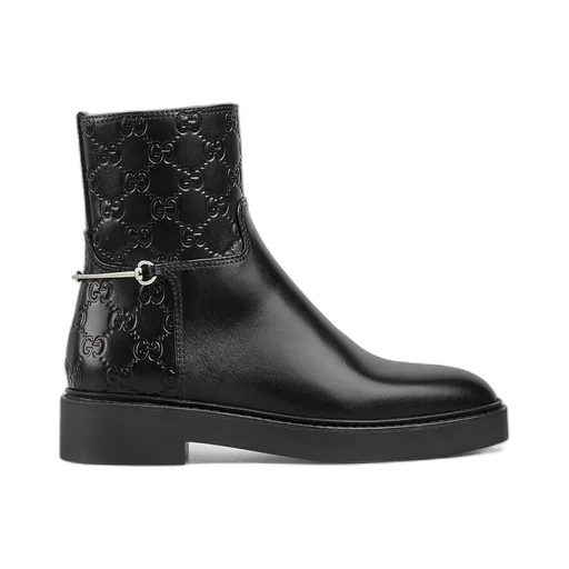Slim Horsebit Ankle Boot