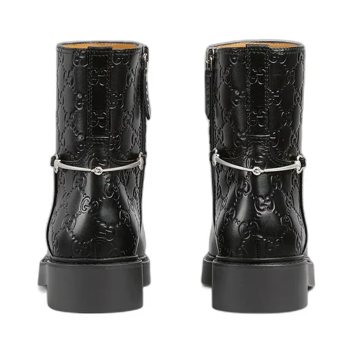 Slim Horsebit Ankle Boot