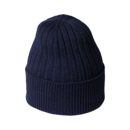 Rib Knit Wool Hat