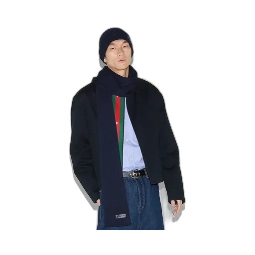 Rib Knit Wool Hat