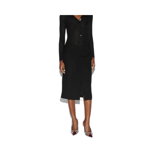 Wool CrÊPe Skirt