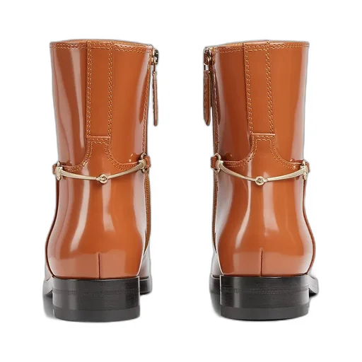 Slim Horsebit Ankle Boot