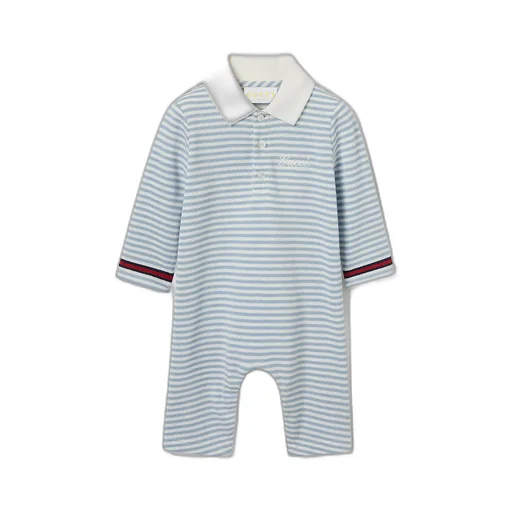 Baby Embroidered Cotton One-Piece