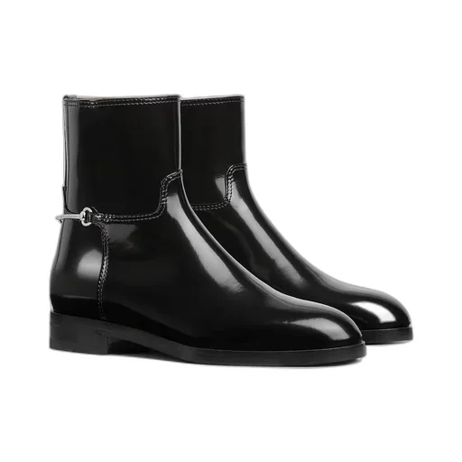 Slim Horsebit Ankle Boot