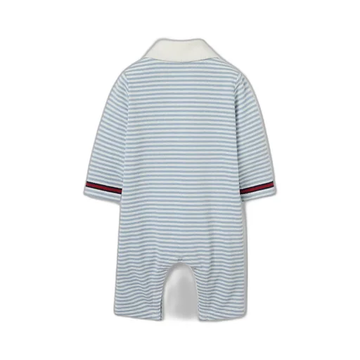 Baby Embroidered Cotton One-Piece