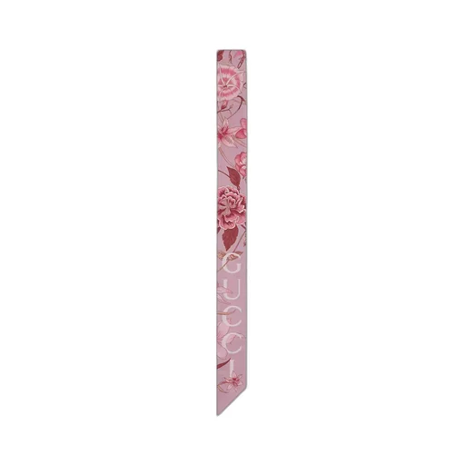 Printed Silk Neck Bow