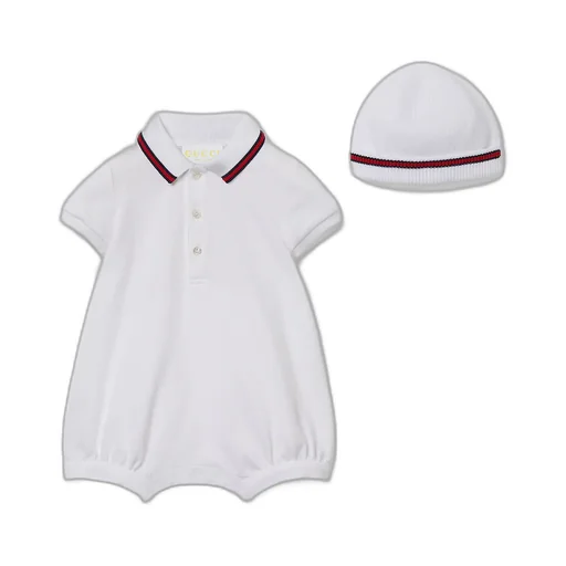 Baby Two-Piece Cotton Gift Set With Web
