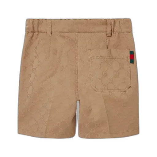 Children's Gg Cotton Trousers With Web
