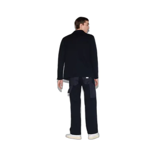 Heavy Cotton Canvas Trousers With Label