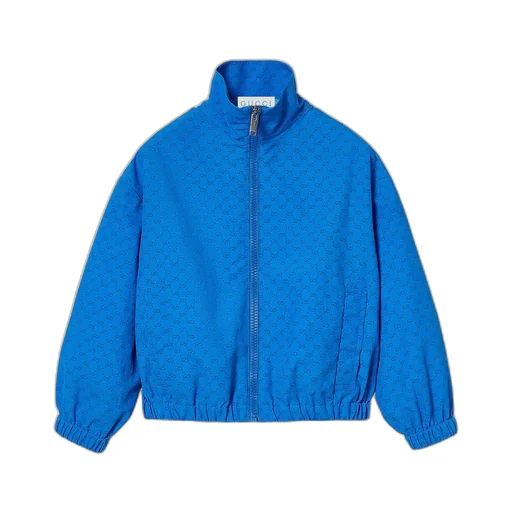 Children's Printed Nylon Zip Jacket
