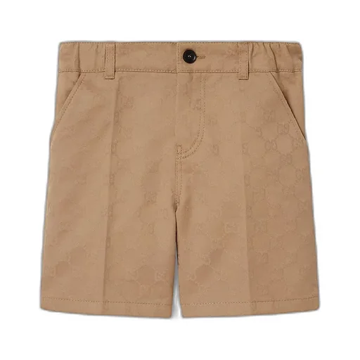 Children's Gg Cotton Trousers With Web