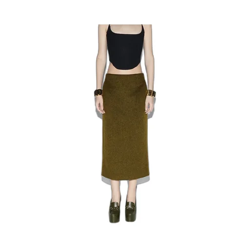 Wool Mohair Skirt