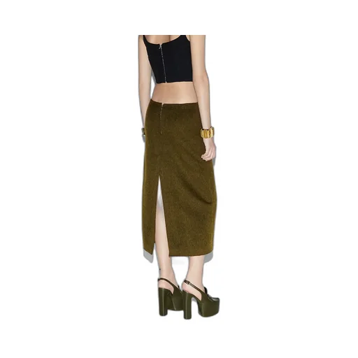 Wool Mohair Skirt