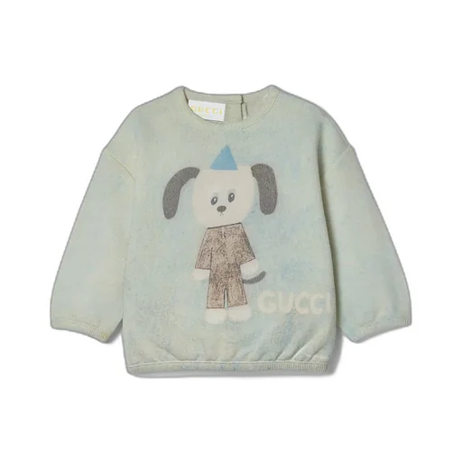 Baby Printed Cotton Sweatshirt