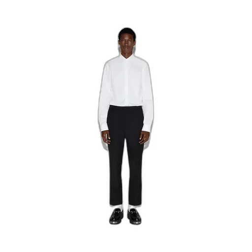 Embroidered Cotton Poplin Shirt