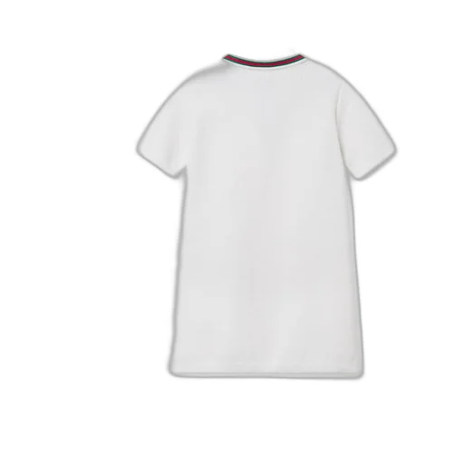 Children's Embroidered Cotton Polo Dress