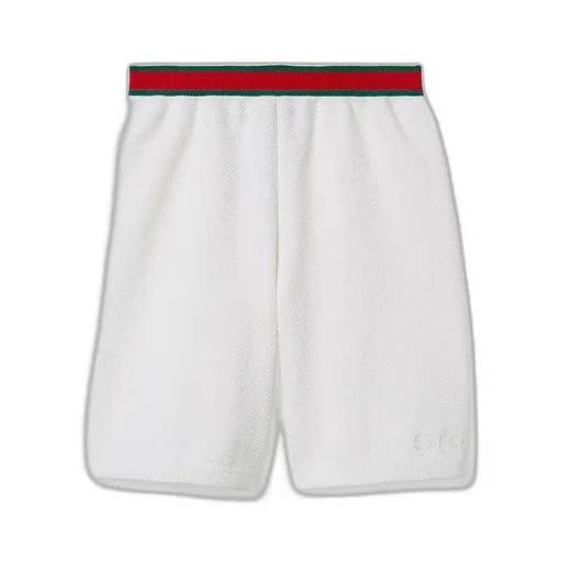 Children's Embroidered Cotton Shorts