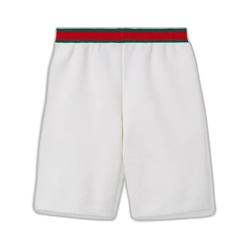 Children's Embroidered Cotton Shorts