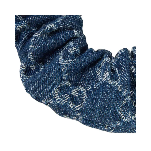 Gg Denim Scrunchie