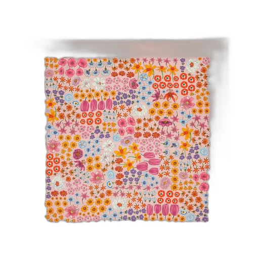 Printed Silk Wool Shawl