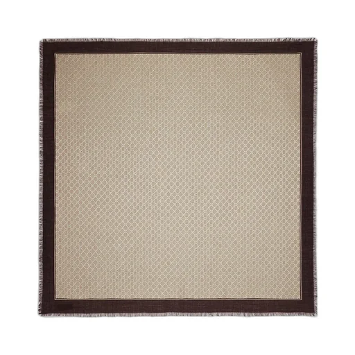 Laminated Gg Wool Shawl