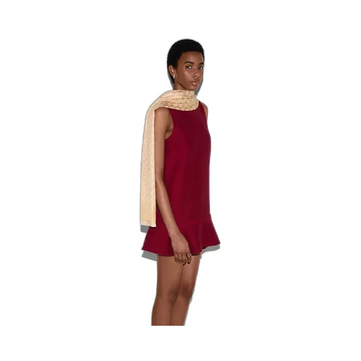 Gg Jacquard Wool Silk Lamé Shawl