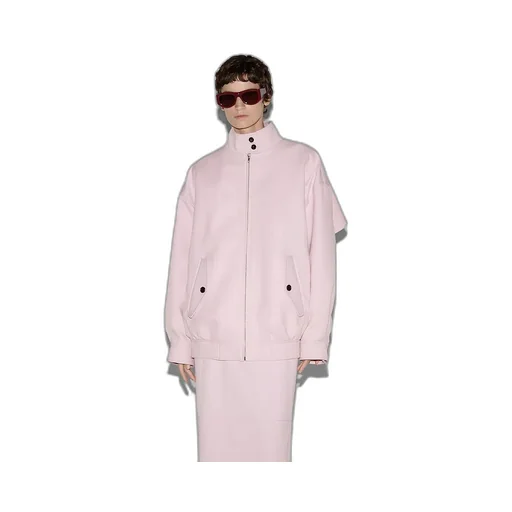 Cotton Canvas Delavé Bomber Jacket