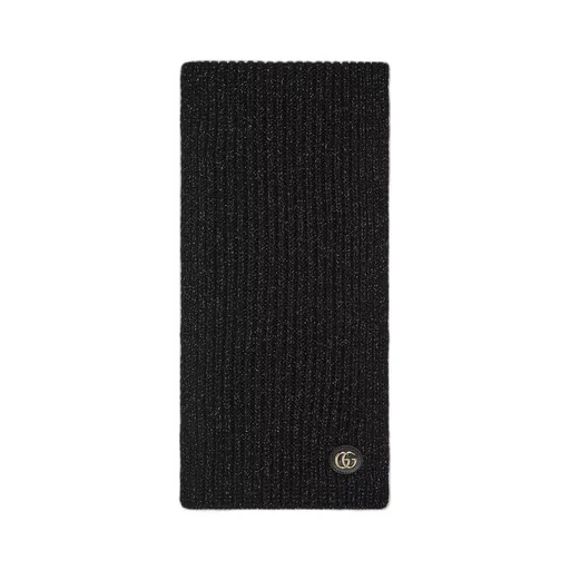 Wool Cable Knit Scarf