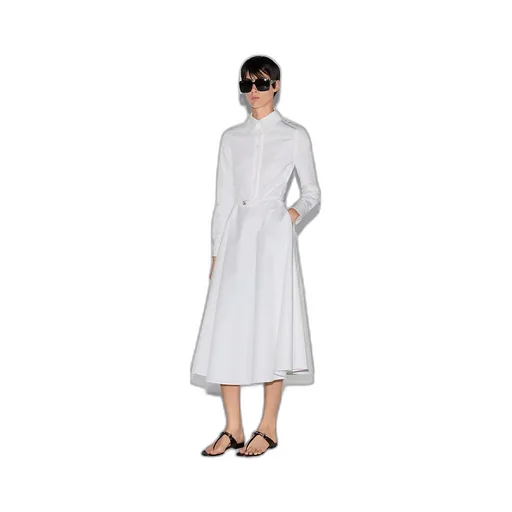 Cotton Poplin Dress