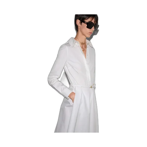 Cotton Poplin Dress